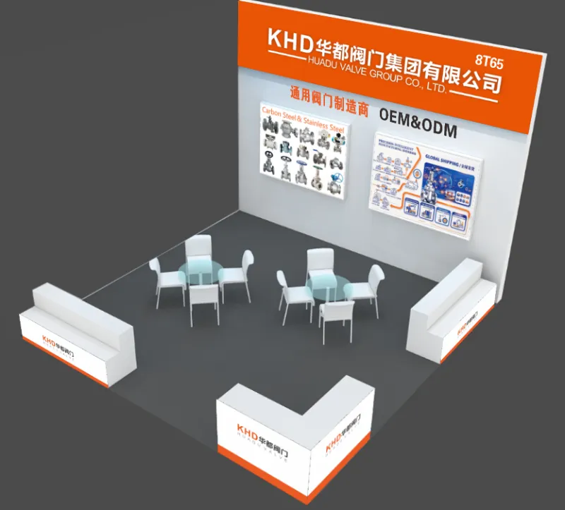 Ebe ị ga-ezute Huadu Valve Group (KHD) na Ọkt 2026? Zhejiang Int'l Valve ngosi, Booth 8T65