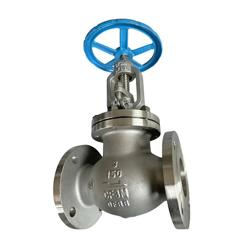 Igwe anaghị agba nchara 316l Flanged Globe Valve