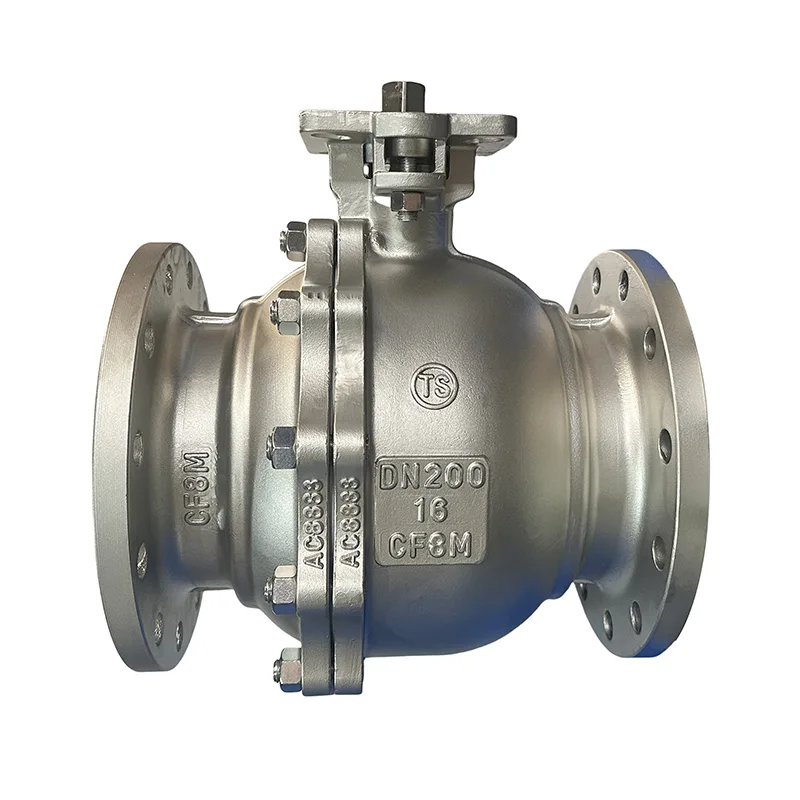 Igwe anaghị agba nchara Flanged Ball Valve