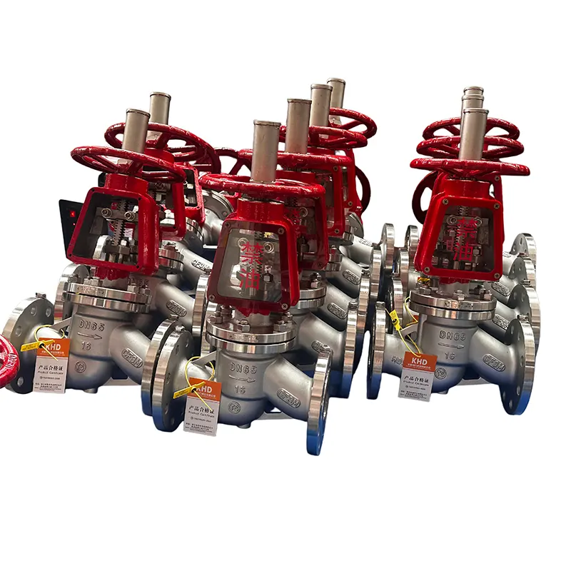Igwe anaghị agba nchara Oxygen Globe Valve